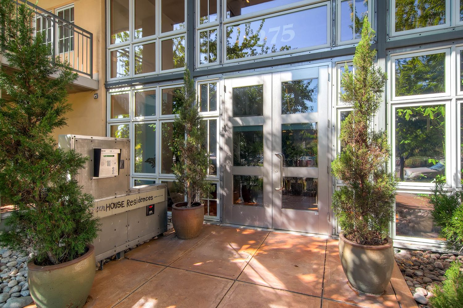 275 S Harrison St #208 - Web Quality - 030 - STOCK 02 Exterior Front Entry